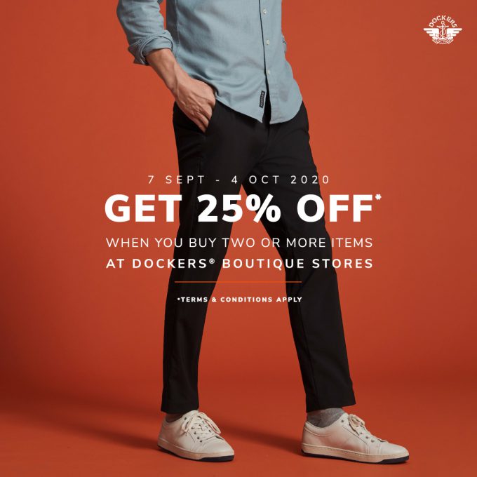 Dockers® Malaysia | Promos: Terms & Conditions